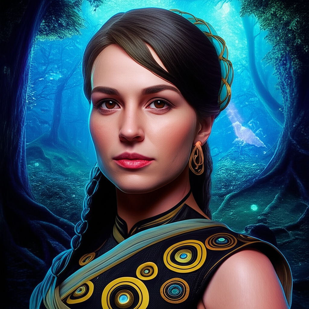 AI Photo Edit: Background Change to Fantasy